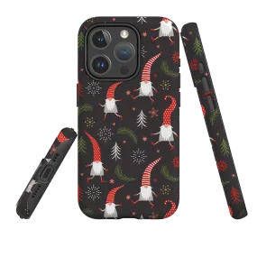 Soft Feel iPhone MagSafe Tough Case - Merry Xmas Pattern