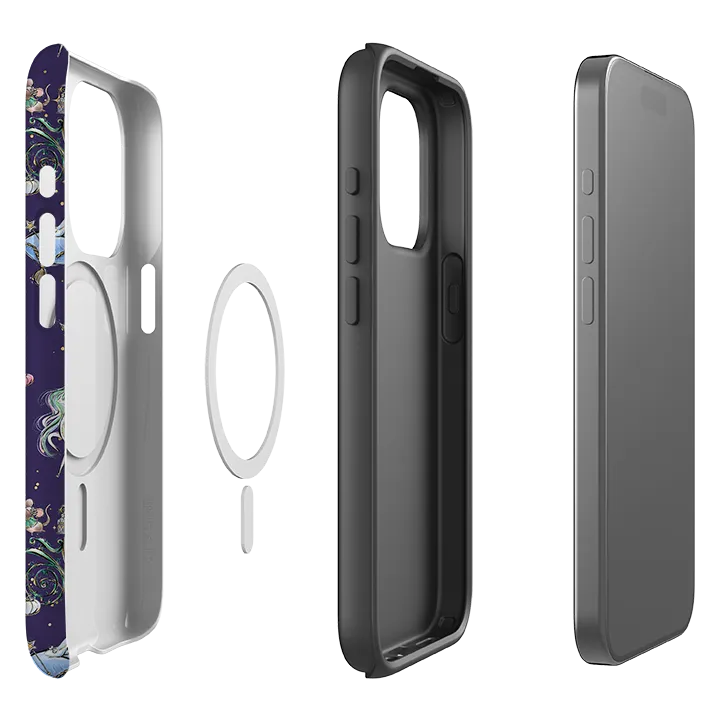 Phone Accessory Ergonomic Texture iPhone MagSafe Tough Case - Midnight