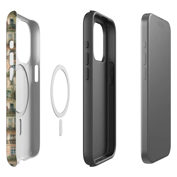 Elegant Shield iPhone MagSafe Tough Case -  Montmartre Houses