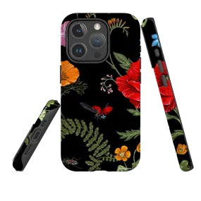 iPhone MagSafe Tough Case -  Moonlight Garden Luxury Appeal Ergonomic Shape