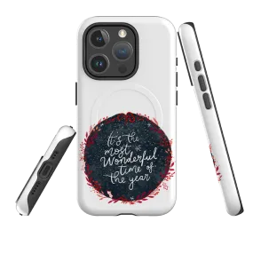 iPhone MagSafe Tough Case -  Most Wonderful Time By Katherine Quinn Vivid Pattern easy installation