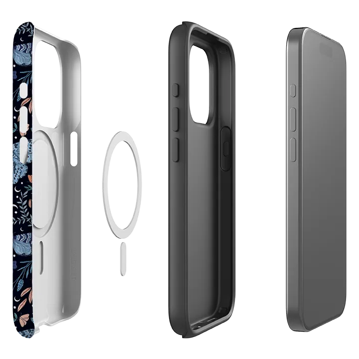 iPhone MagSafe Tough Case -  Moth By Jade Mosinski Durable Shape Subtle Touch
