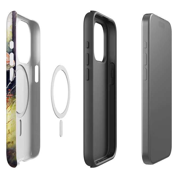 Smooth Touch iPhone MagSafe Tough Case -  Mushroom Colour V