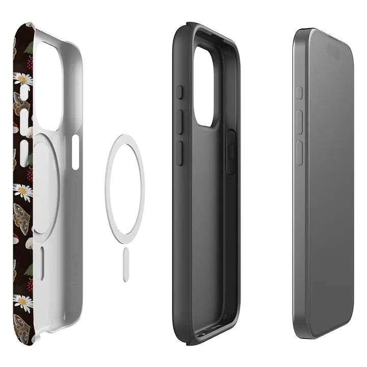Everyday Style Comfort Design iPhone MagSafe Tough Case -  Mushroom Floral II