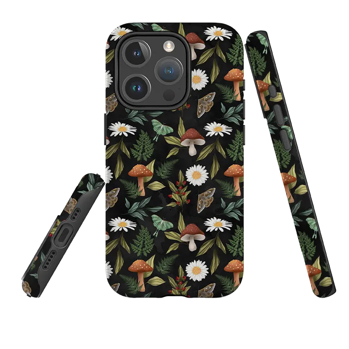 iPhone MagSafe Tough Case -  Mushroom Floral IV Protective barrier Protective cover
