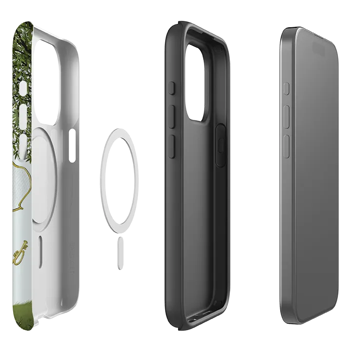 iPhone MagSafe Tough Case - Music Tree By Maja Lindberg Matte Texture Comfort Use