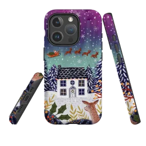 Premium Look iPhone MagSafe Tough Case -  Night Before Christmas By Lee Foster Wilson