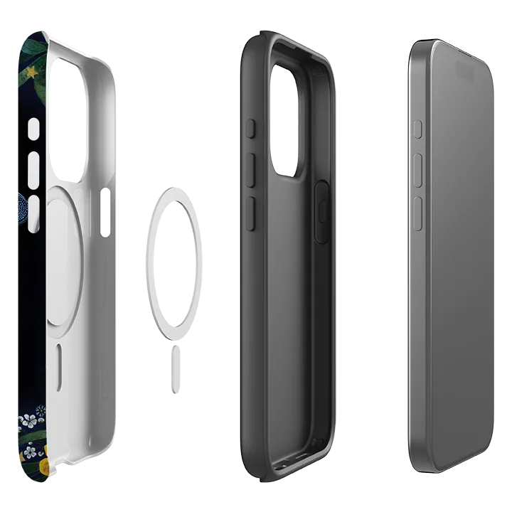 iPhone MagSafe Tough Case -  Night Moth By Maria Matos Everyday Style Strong Outline