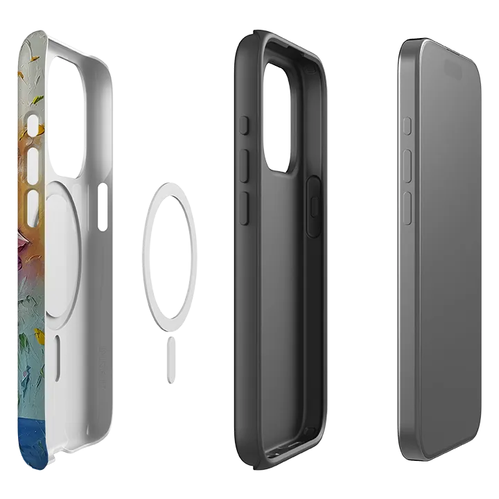 Smooth Form Texture Glossy Look iPhone MagSafe Tough Case -  Old Weston