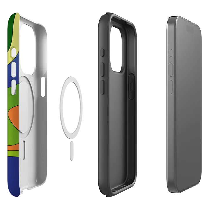 Classic Grip Light Finish iPhone MagSafe Tough Case - Out Of The Blue