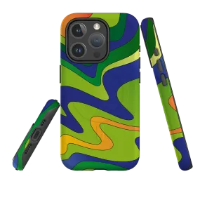 iPhone MagSafe Tough Case - Out Of The Blue Matte Layer Durable Form