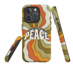 high quality build Outdoor Protection iPhone MagSafe Tough Case - Peace 1B