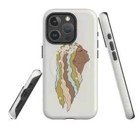 Smooth Detail iPhone MagSafe Tough Case - Peaceful