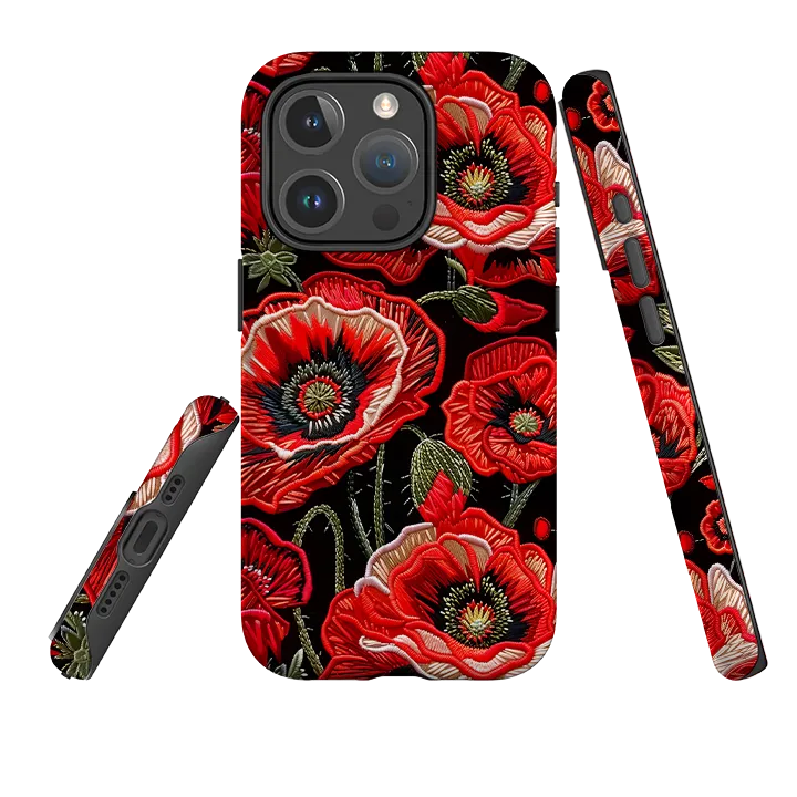 iPhone MagSafe Tough Case - Poppy Love Creative Design Protective Gear