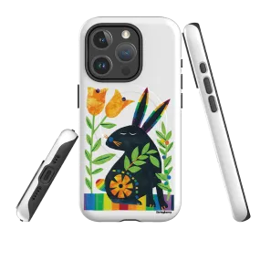 iPhone MagSafe Tough Case - Pride Rabbit By Tracey English Anti scratch Smooth Grip Layer