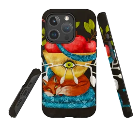 iPhone MagSafe Tough Case -  Rebel Large By Nina Pace Smooth Protection Flexible Edge Texture