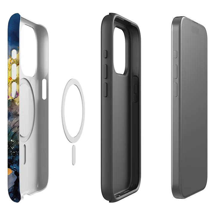 iPhone MagSafe Tough Case - Red Pike Transparent Edge