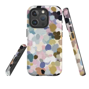 Luxury Surface Layer Protective Form Fit iPhone MagSafe Tough Case - Reed Polka