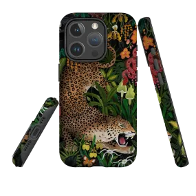 iPhone MagSafe Tough Case -  Roaring Leopard By Bex Parkin Compact Feel