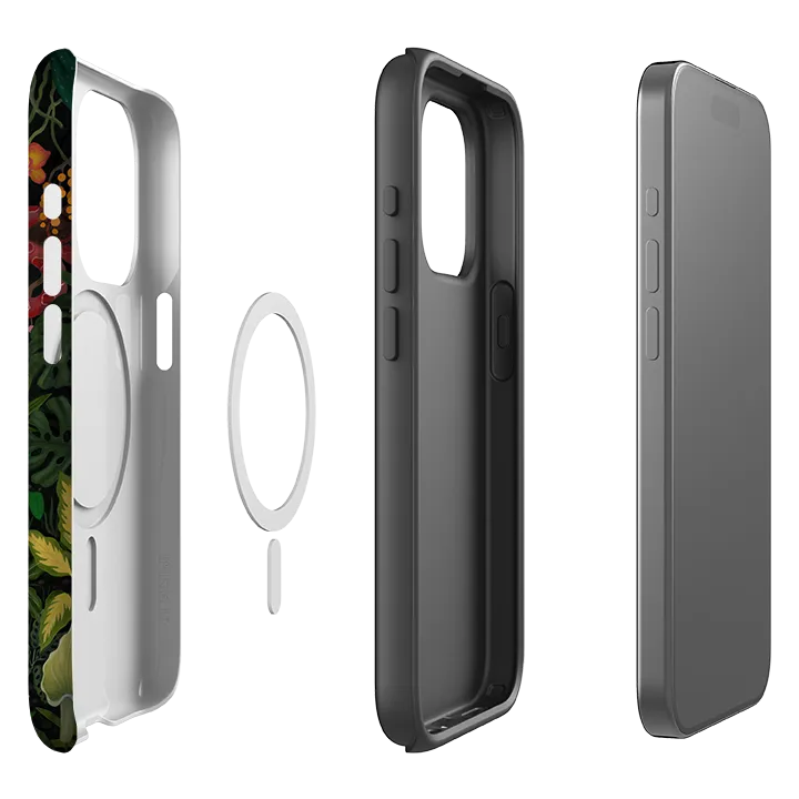 Premium Shield iPhone MagSafe Tough Case -  Roaring Leopard By Bex Parkin