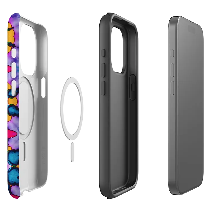 Luxury Edge Texture iPhone MagSafe Tough Case - Rock Of Ages