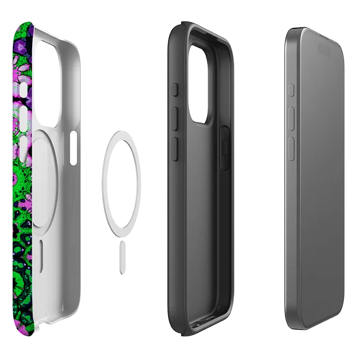 Clear Edge Matte Texture Layer iPhone MagSafe Tough Case - Sandjam