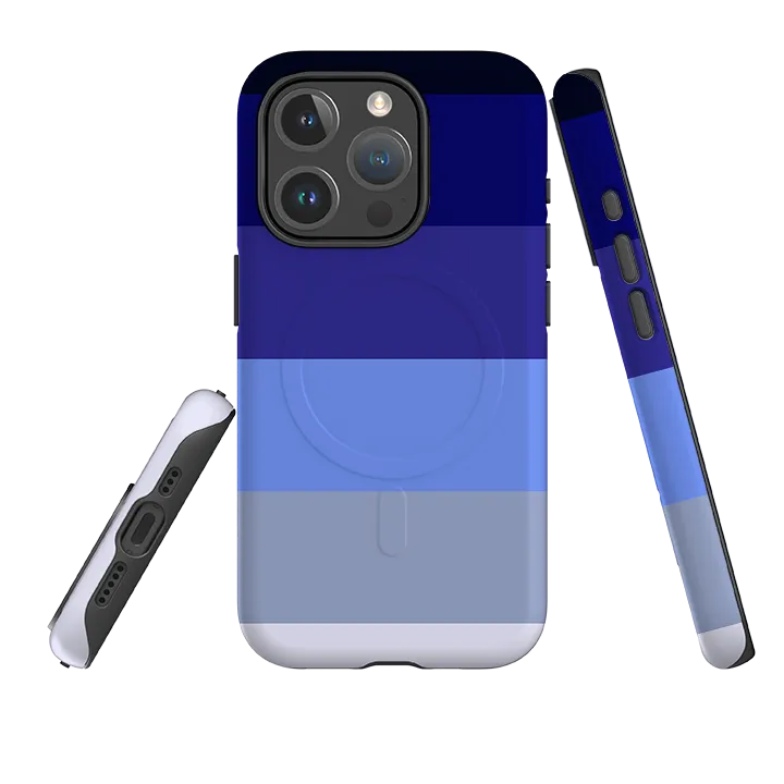 iPhone MagSafe Tough Case - Sapphire Grade By Kitty Joseph Vivid Pattern Design Stylish frame