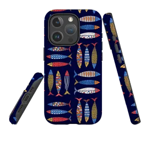 Stylish Pattern iPhone MagSafe Tough Case - Sardines II