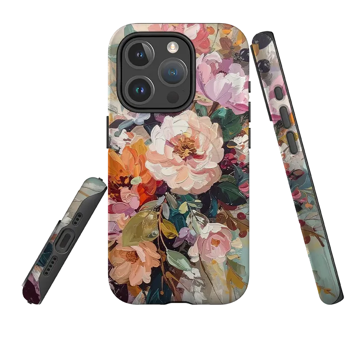 iPhone MagSafe Tough Case - Scott Floral Durable Material Compact Edge
