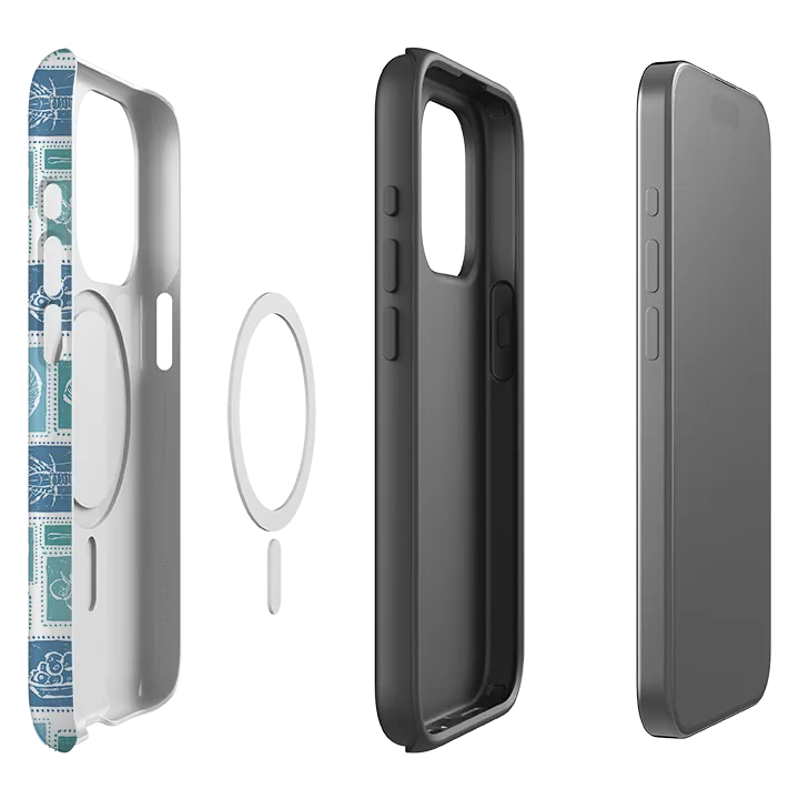 Drop Shield Matte Surface Design iPhone MagSafe Tough Case - Seafood and Sangria II