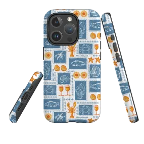 Luxury Surface Premium Surface Finish iPhone MagSafe Tough Case - Seafood and Sangria