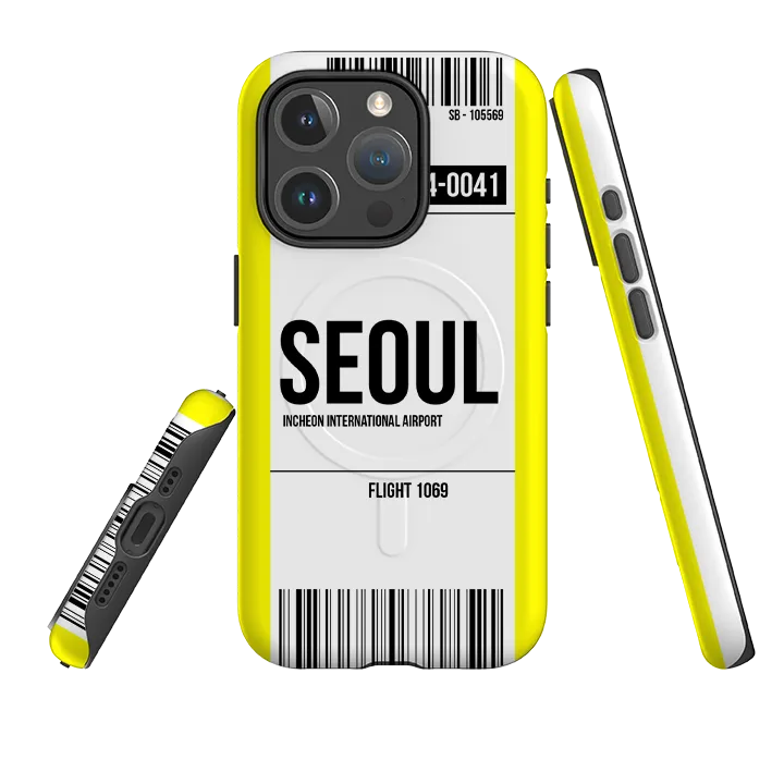 iPhone MagSafe Tough Case -  Seoul Yellow Drop Defense Durable Grip
