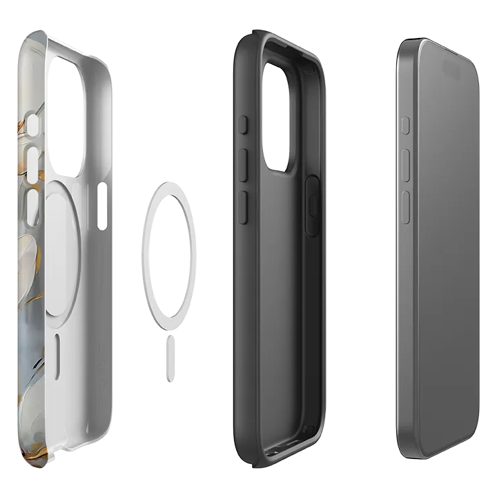 Matte Shield iPhone MagSafe Tough Case -  Serres Floral