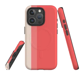 Easy Access iPhone MagSafe Tough Case - Singapore Chroma Stripe