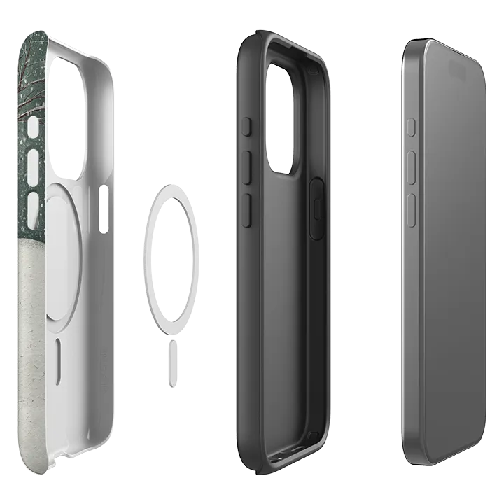 iPhone MagSafe Tough Case -  Snow Angel By Maja Lindberg Stylish Finish Premium Surface Finish