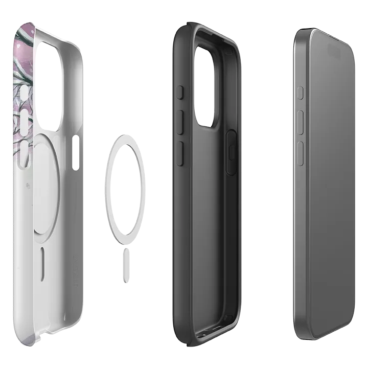 Soft Finish Texture iPhone MagSafe Tough Case - Snowy Park By Mary Stubberfield