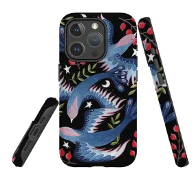 iPhone MagSafe Tough Case - Soaring Birds By Bex Parkin Rugged Finish Protective Edge Layer