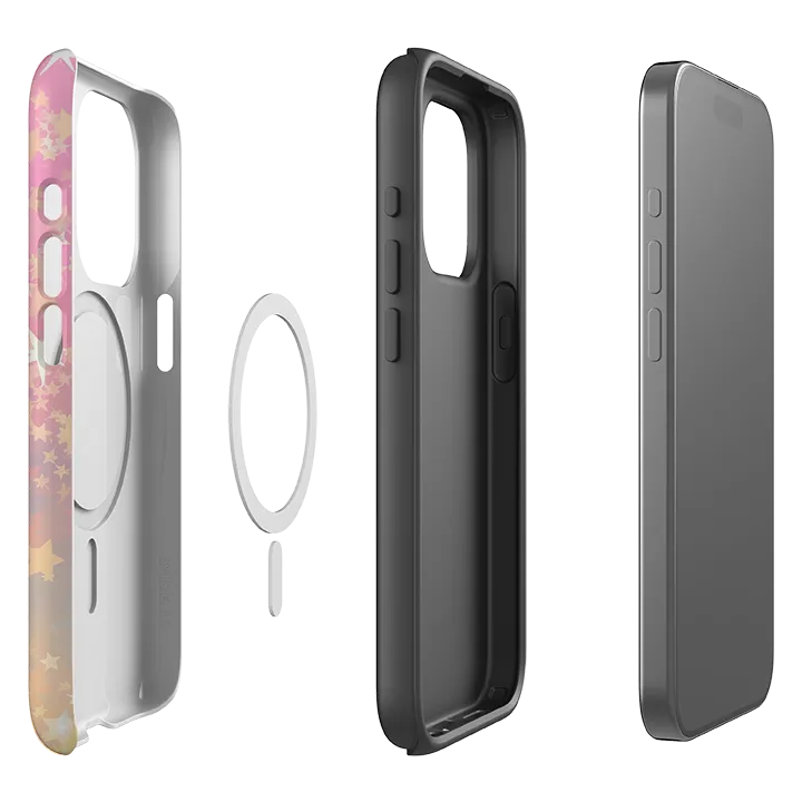 iPhone MagSafe Tough Case - Space Glitter II (Case does not glitter) Premium Texture Protective Material