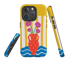 Ultra Slim iPhone MagSafe Tough Case - Spanish Vase