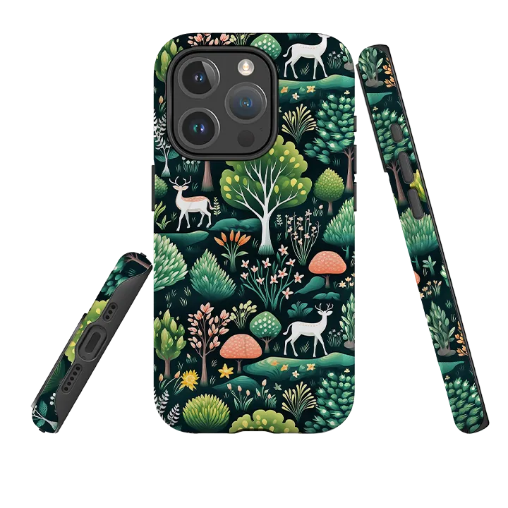 iPhone MagSafe Tough Case - Spessart Nature Park Durable Form Gloss Texture