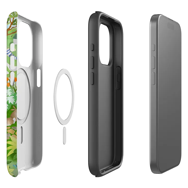 Rugged Design iPhone MagSafe Tough Case -  Spring By Bex Parkin