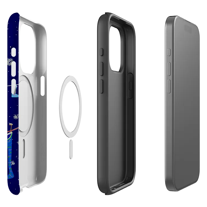 iPhone MagSafe Tough Case - Stockings By Sarah Campbell Hybrid Pattern Texture Easy Removal