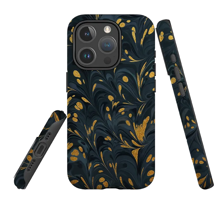 iPhone MagSafe Tough Case -  Stormy TPU Material Strong Surface