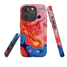 Edge Cushion iPhone MagSafe Tough Case - Strawberry