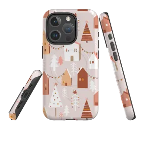 iPhone MagSafe Tough Case - Street Xmas Textured Grip Rugged Frame Design