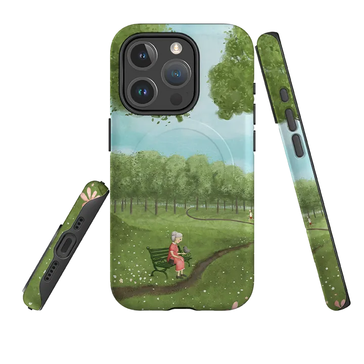 Marble Texture Smooth Look Texture iPhone MagSafe Tough Case - Summer By Maja Lindberg