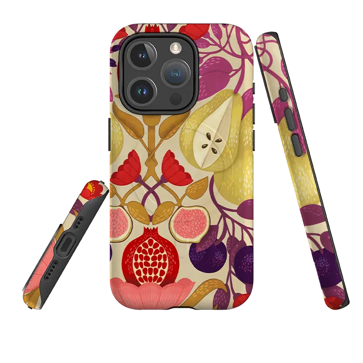 iPhone MagSafe Tough Case -  Summer Fruits By Nina Pace Protective Build Luxury Surface Layer