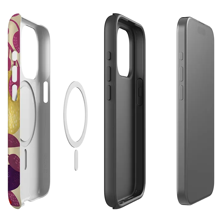 iPhone MagSafe Tough Case -  Summer Fruits By Nina Pace Durable Edge Finish