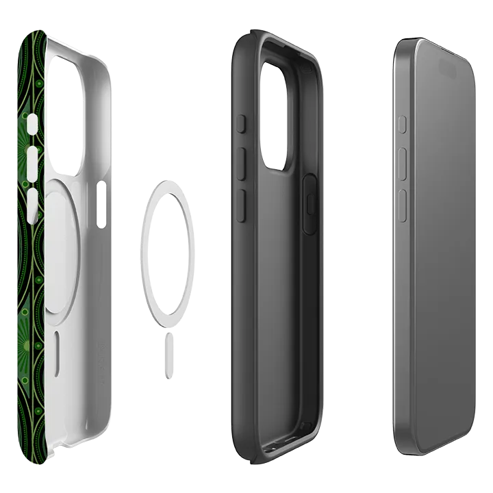 Smooth Outline iPhone MagSafe Tough Case -  Sunburst By Cressida Bell