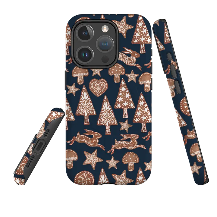 Luxury Grip Protective Covering iPhone MagSafe Tough Case - Sweet Treats Dark By Emma Frances Grant